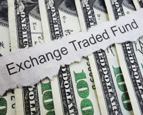 Exchange Traded Fund newspaper headline on cash